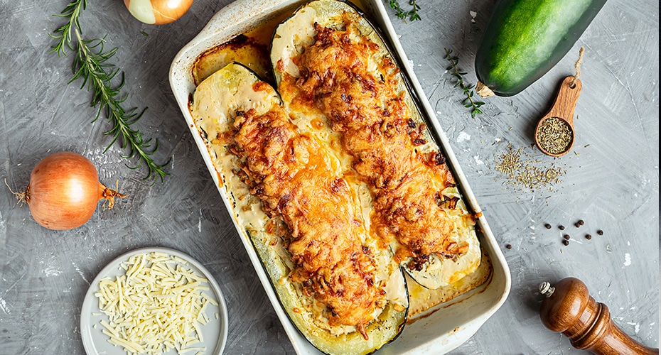 Calabacines Rellenos de Carne