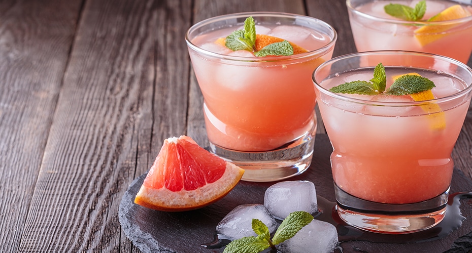 Cocktail de Toronja Rosada