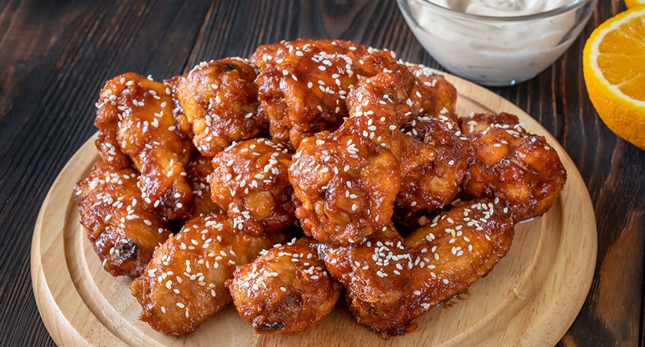 pollo en salsa agridulce