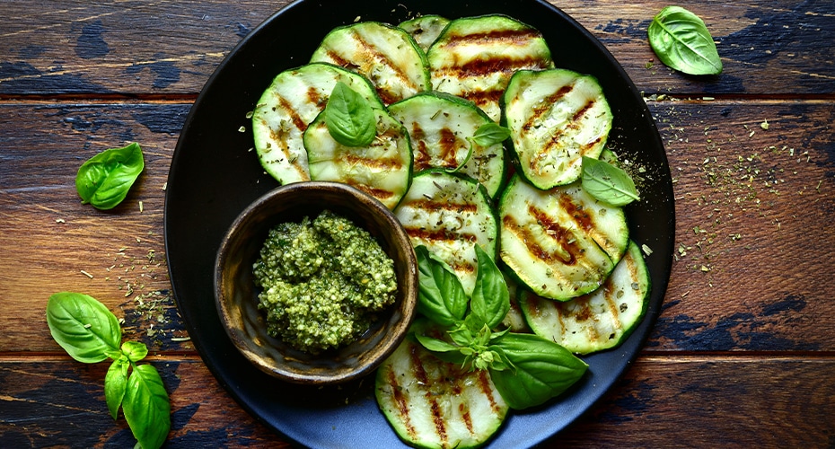 CALABACINES A LA PARRILA