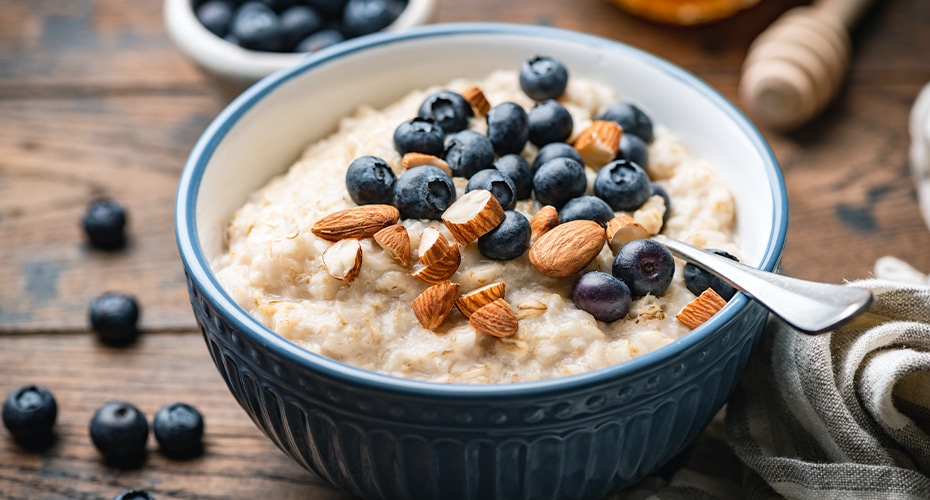 avena con frutas