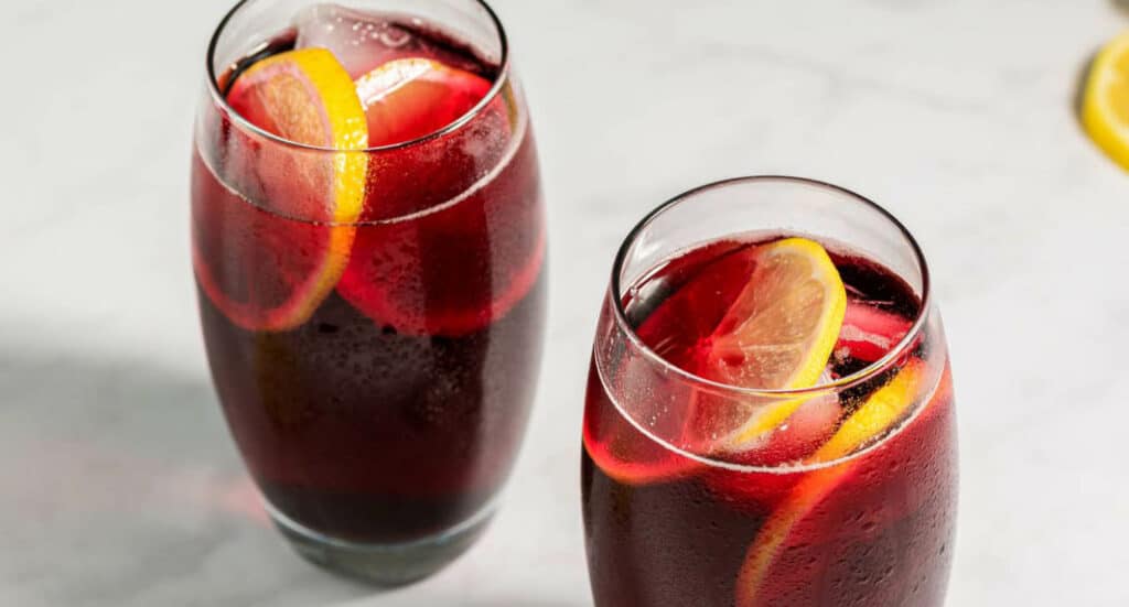 bebida - tinto de verano