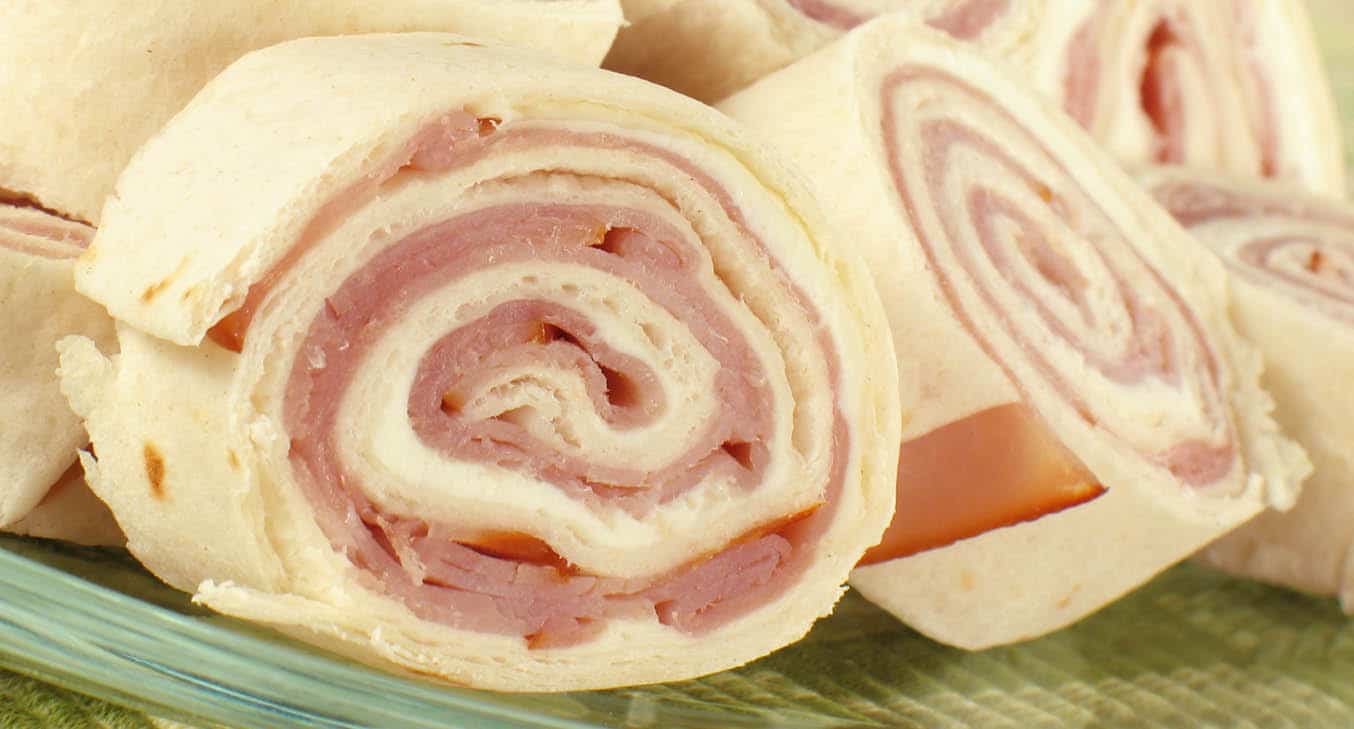 Mini Wraps de Pavo y Queso