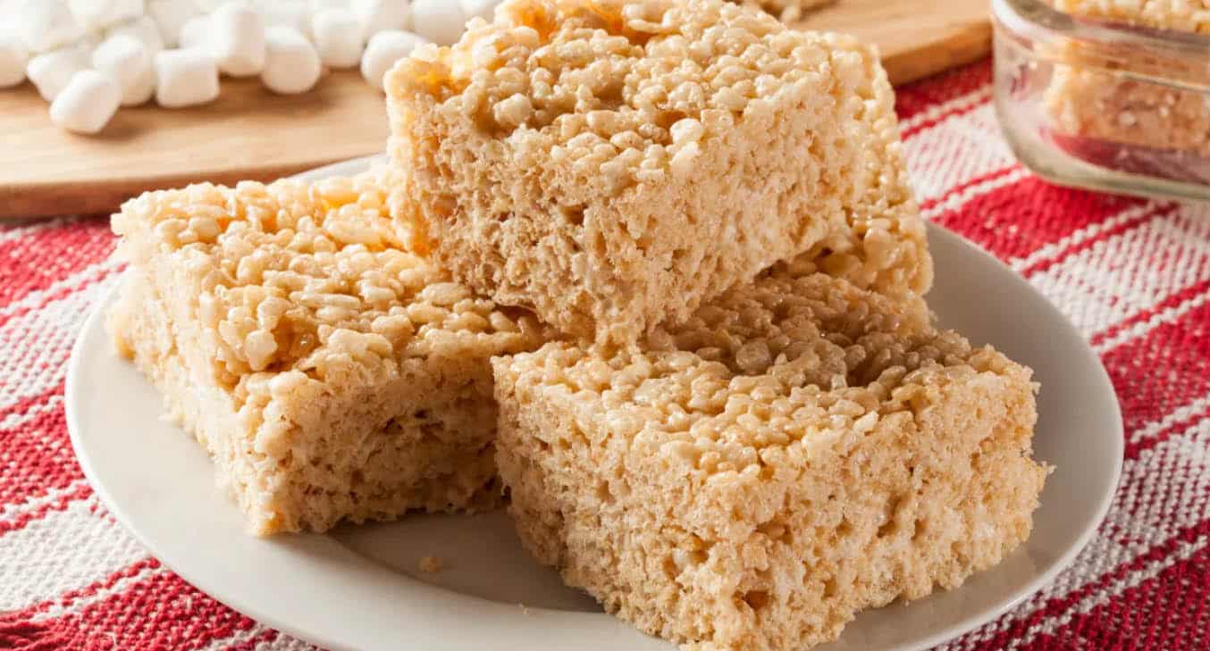 Barras de Rice Krispies