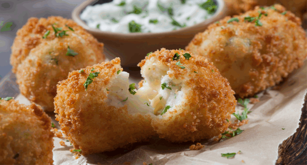 Croquetas de Jamón Serrano y Queso Manchego