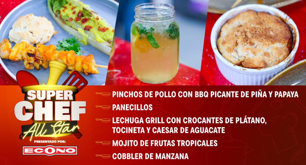 Super Chef All Star, presentado por Econo. Imagen destacada del artículo.