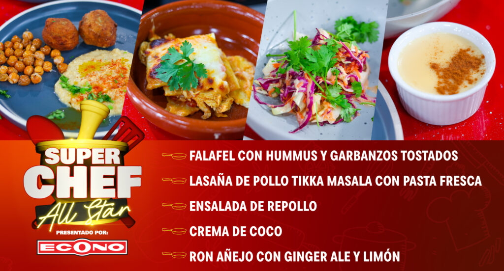 Super Chef All Star, presentado por Econo. Imagen destacada del artículo.