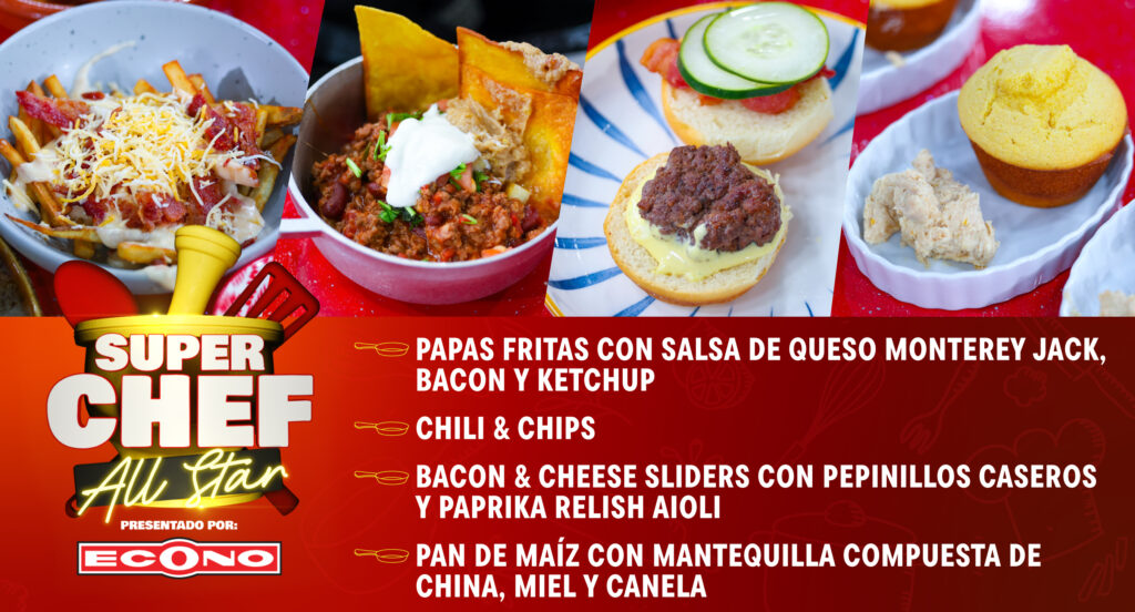 Super Chef All Star, presentado por Econo. Imagen destacada del artículo.