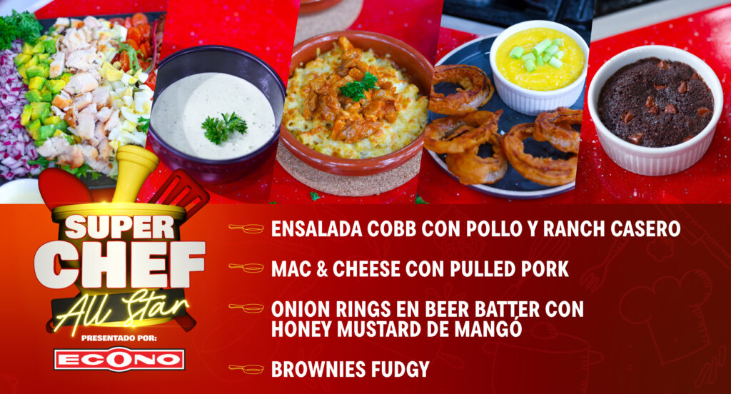 Super Chef All Star, presentado por Econo. Imagen destacada del artículo.