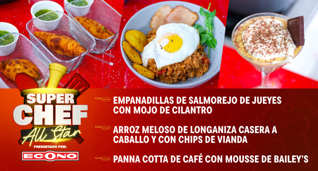 Super Chef All Star, presentado por Econo. Imagen destacada del artículo.