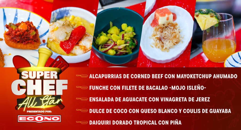 Super Chef All Star, presentado por Econo. Imagen destacada del artículo.