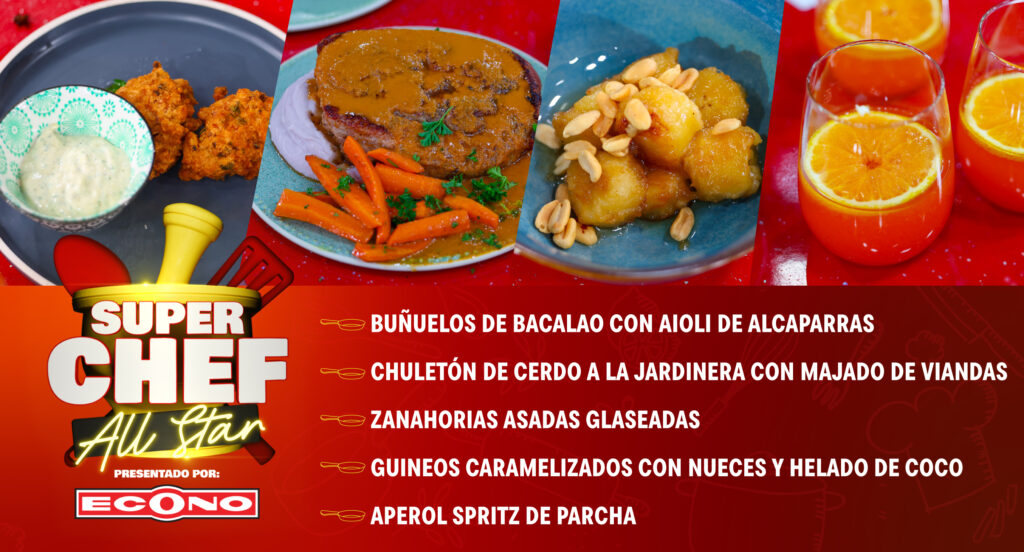 Super Chef All Star, presentado por Econo. Imagen destacada del artículo.