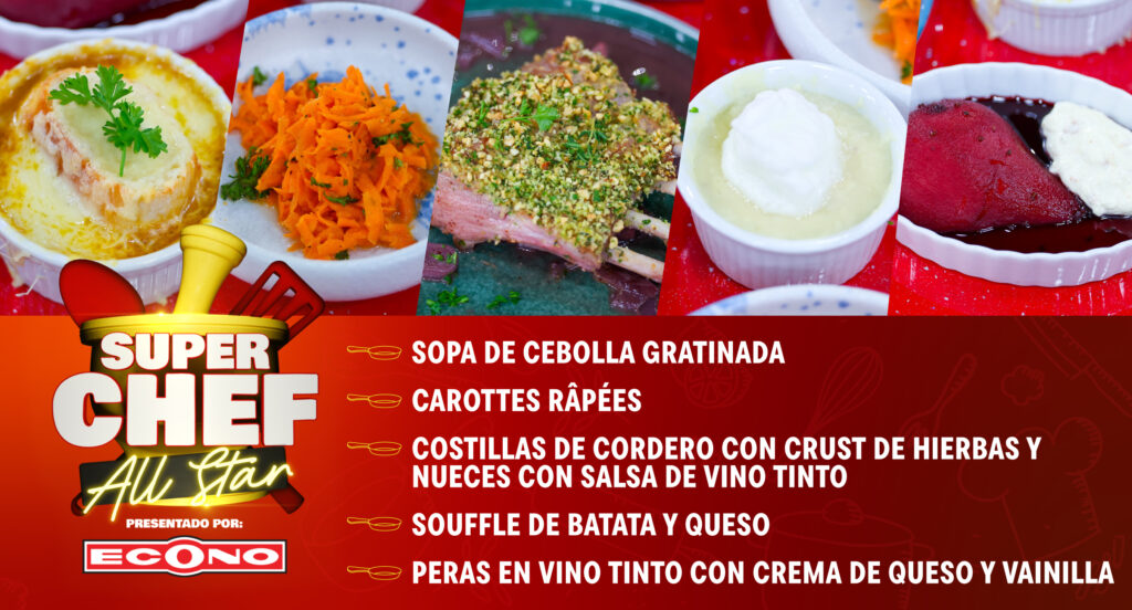 Super Chef All Star, presentado por Econo. Imagen destacada del artículo.