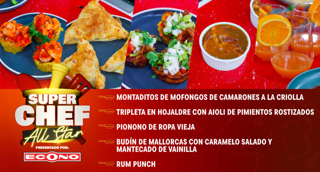 Super Chef All Star, presentado por Econo. Imagen destacada del artículo.