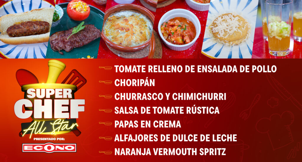 Super Chef All Star, presentado por Econo. Imagen destacada del artículo.