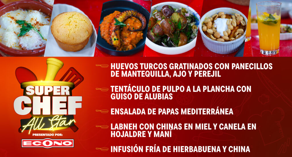 Super Chef All Star, presentado por Econo. Imagen destacada del artículo.