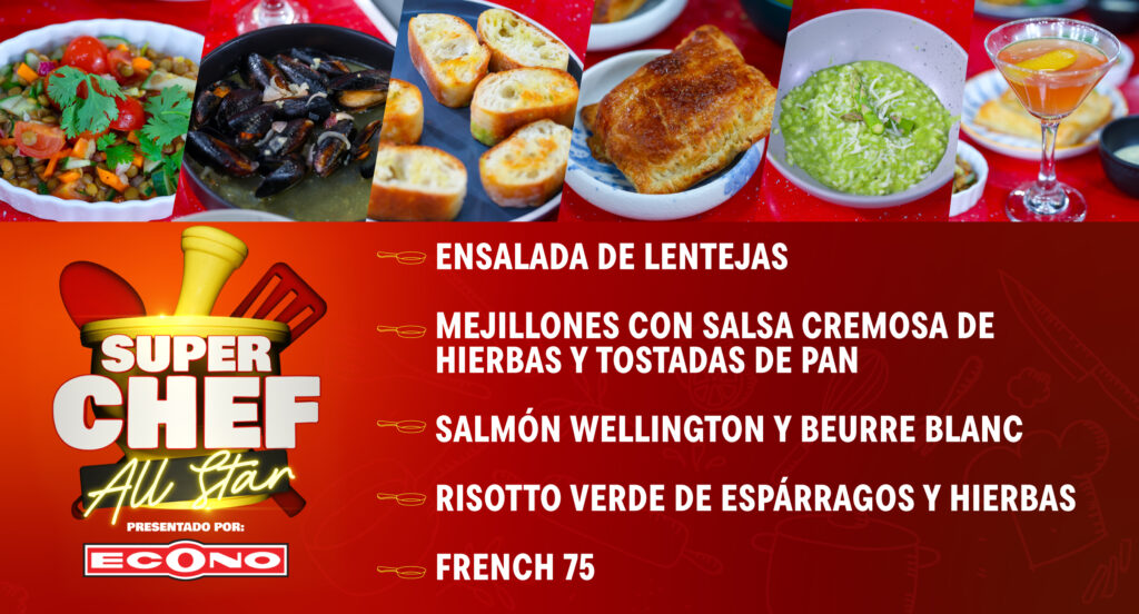 Super Chef All Star, presentado por Econo. Imagen destacada del artículo.