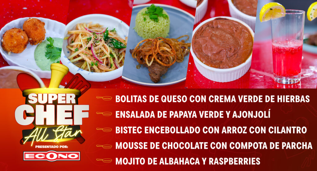 Super Chef All Star, presentado por Econo. Imagen destacada del artículo.