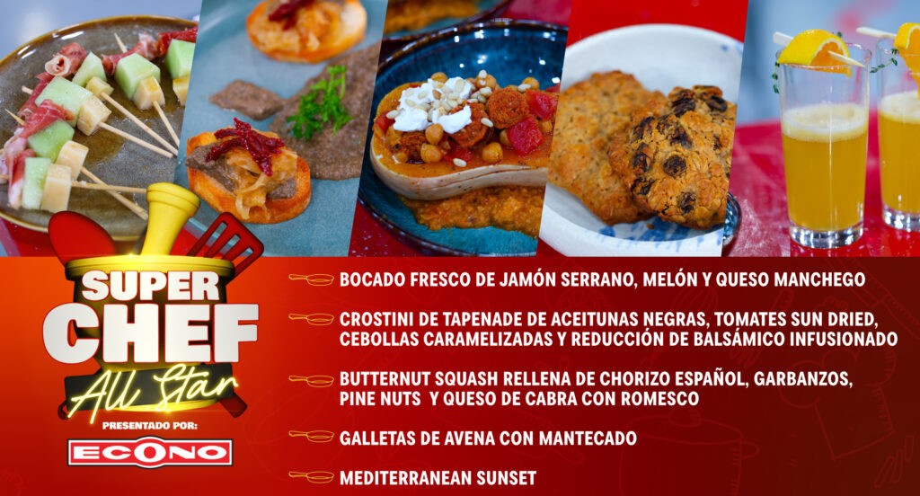 Super Chef All Star, presentado por Econo. Imagen destacada del artículo.