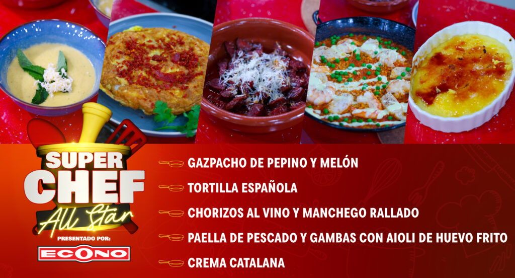 Super Chef All Star, presentado por Econo. Imagen destacada del artículo.