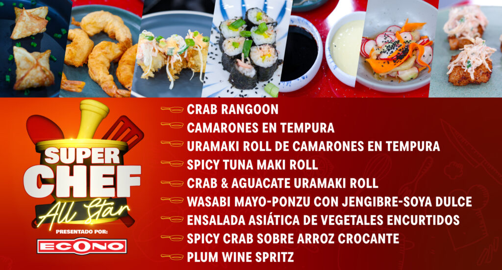 Super Chef All Star, presentado por Econo. Imagen destacada del artículo.