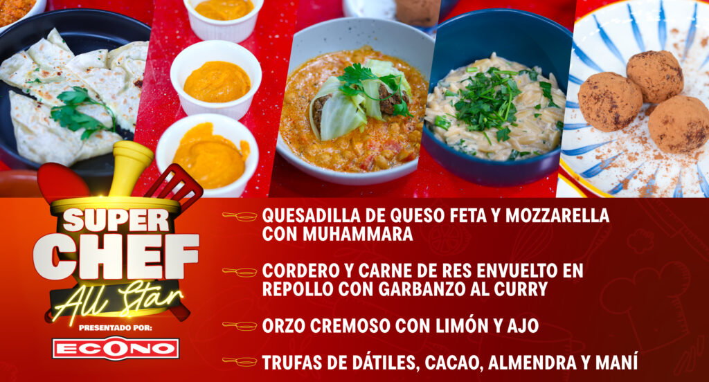 Super Chef All Star, presentado por Econo. Imagen destacada del artículo.