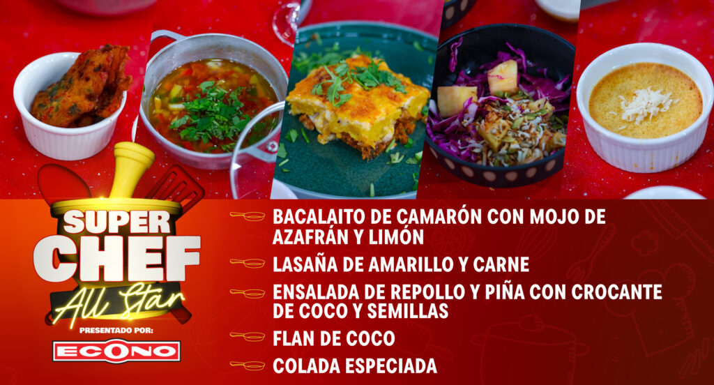 Super Chef All Star, presentado por Econo. Imagen destacada del artículo.