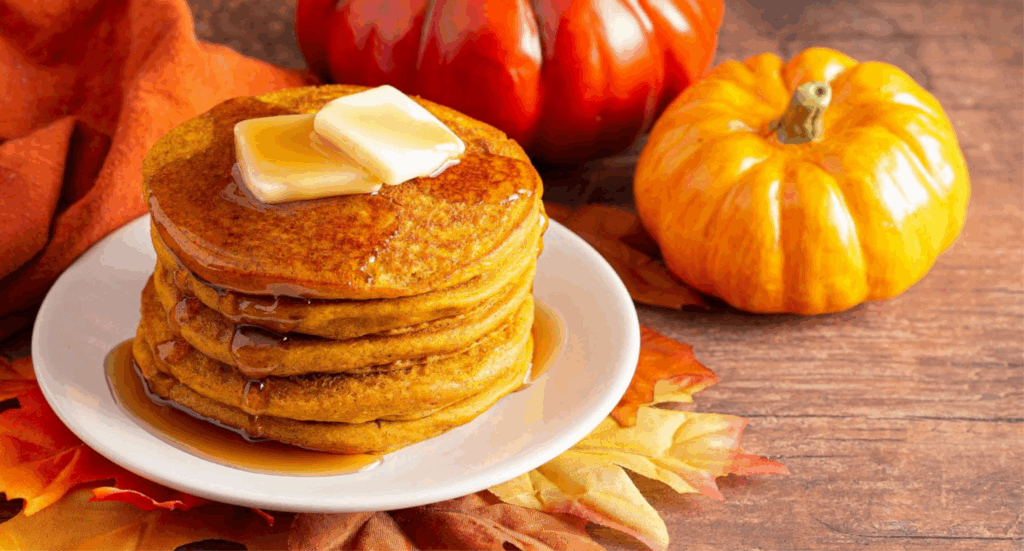Pumpkin Spice Pancakes