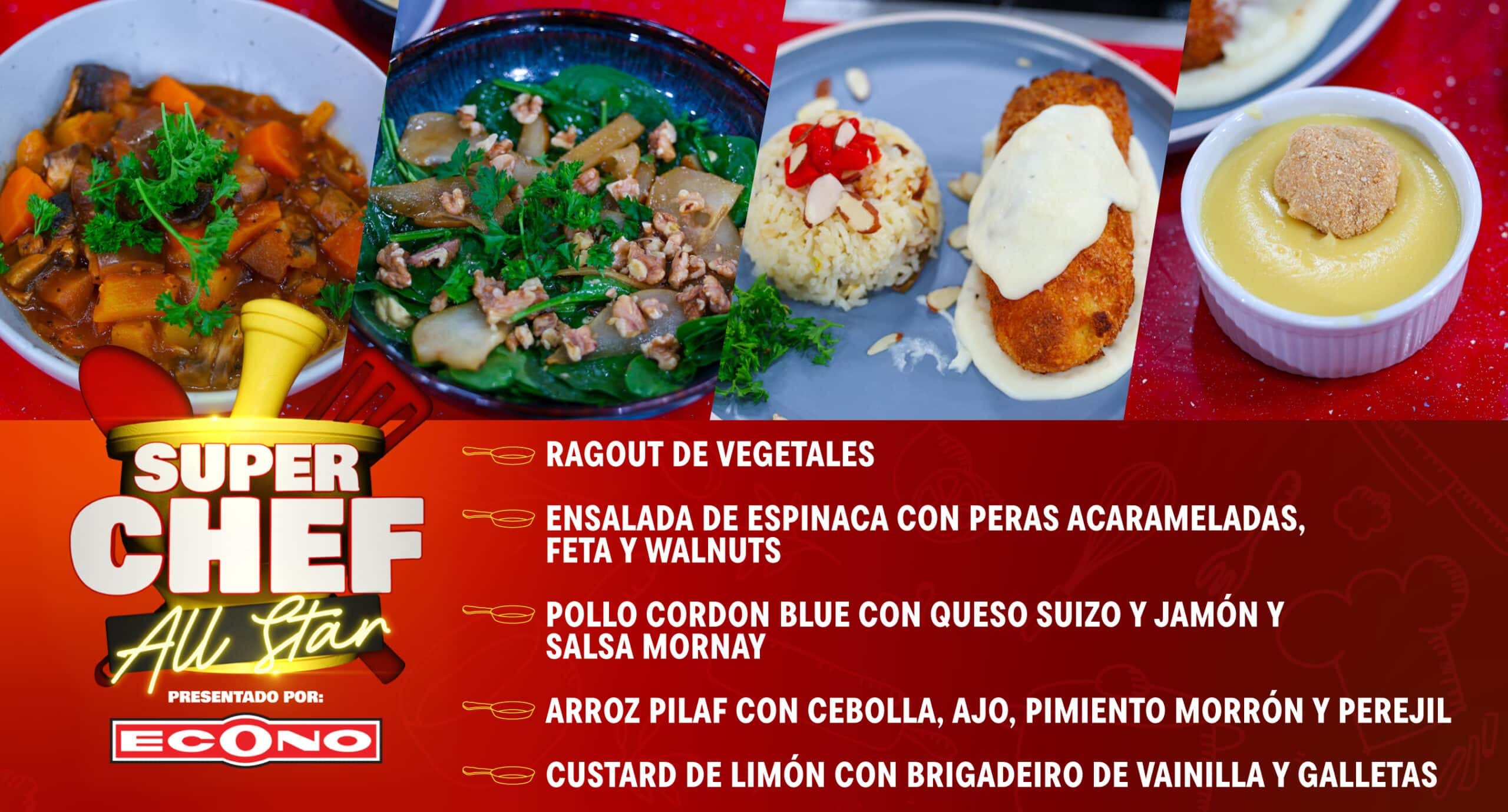 Super Chef All Star, presentado por Econo. Imagen destacada del artículo.