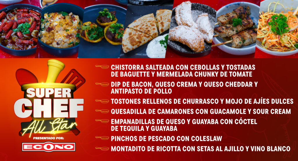 Super Chef All Star, presentado por Econo. Imagen destacada del artículo.