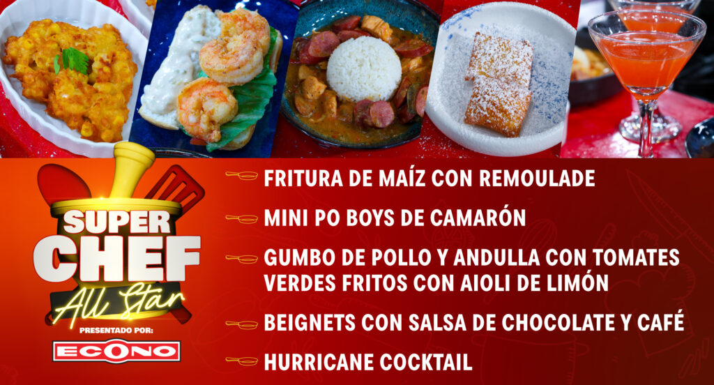 Super Chef All Star, presentado por Econo. Imagen destacada del artículo.