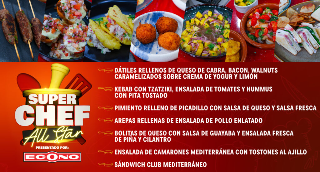 Super Chef All Star, presentado por Econo. Imagen destacada del artículo.