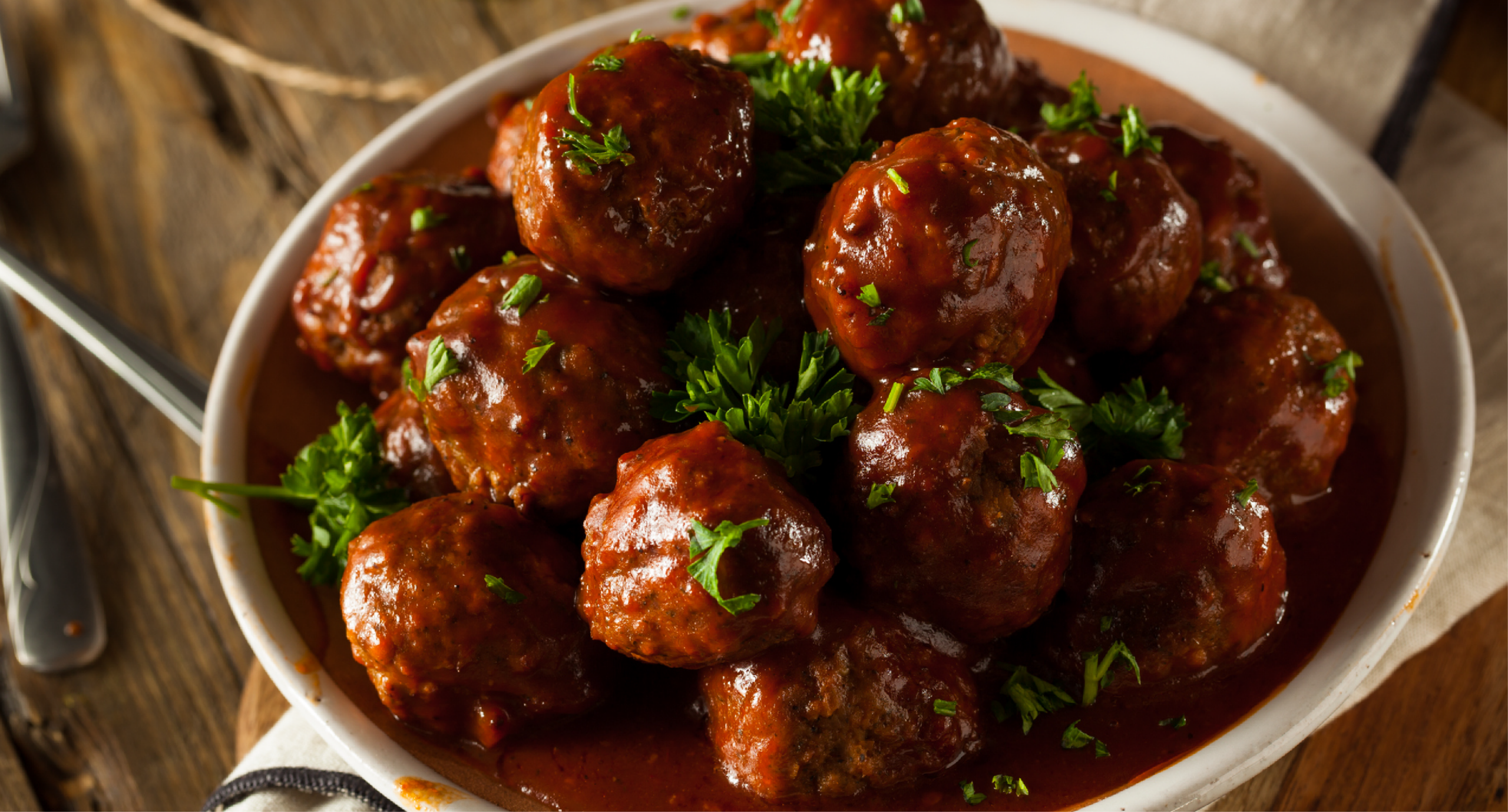  Albóndigas en salsa dulce picante