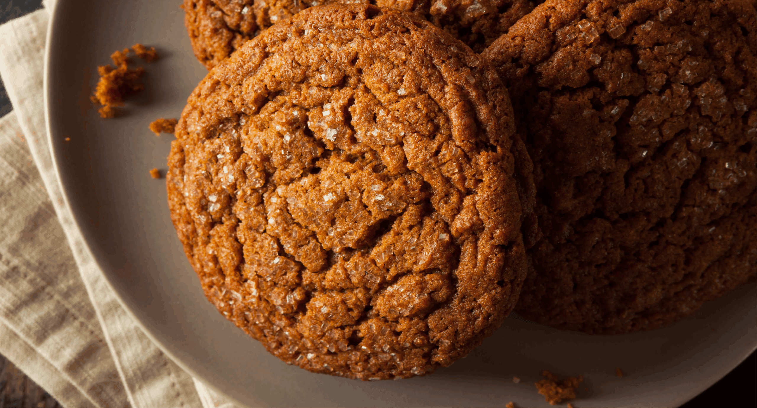 Galletas de jengibre con ralladura de china