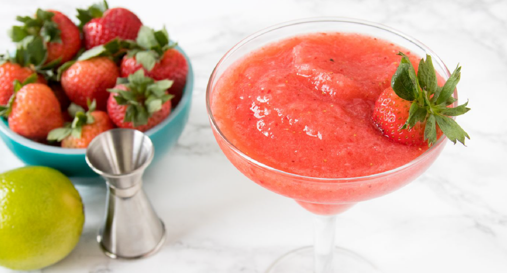 Piña colada de fresa